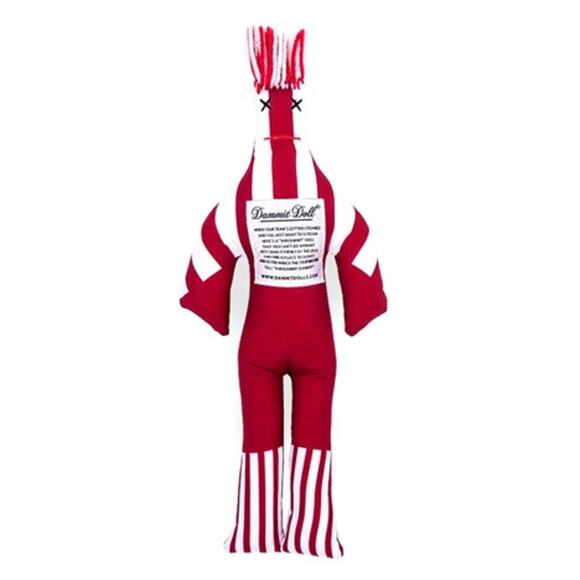 NWT "The Tradition" Dammit Doll Red/White (Set of 2) - Picture 1 of 2